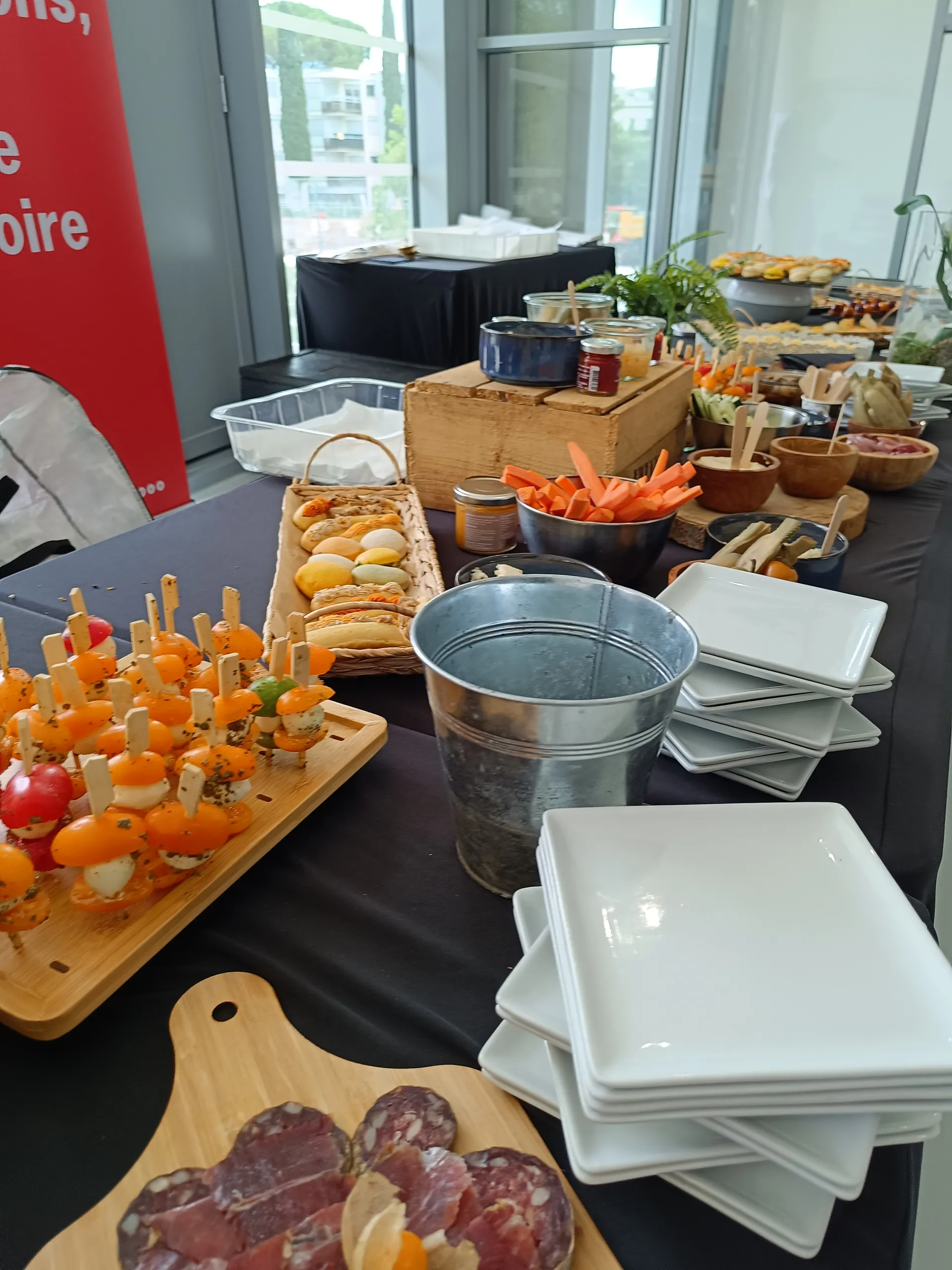 Assiette gastronomique produits de saison - Traiteur Montpellier